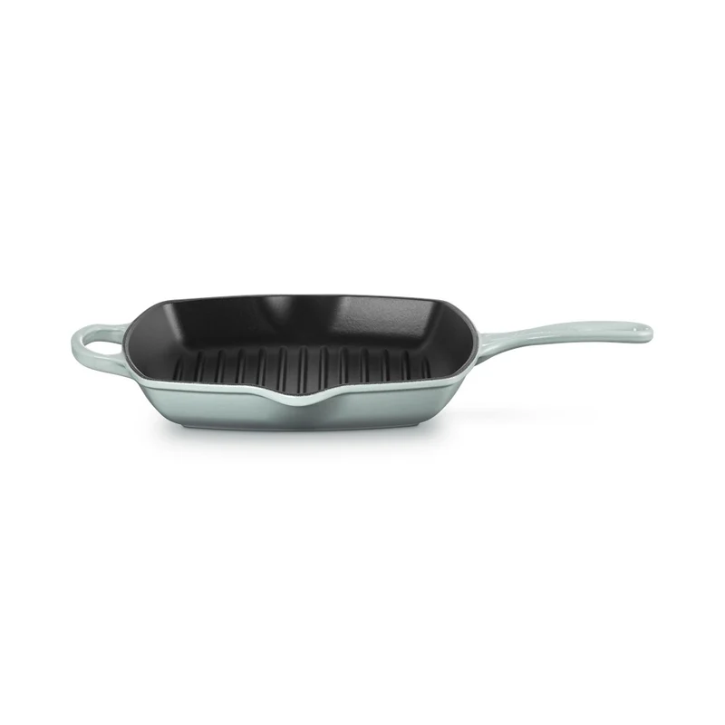 26 cm - Evolution Skillet Bistecchiera Quadrata In Ghisa Vetrificata