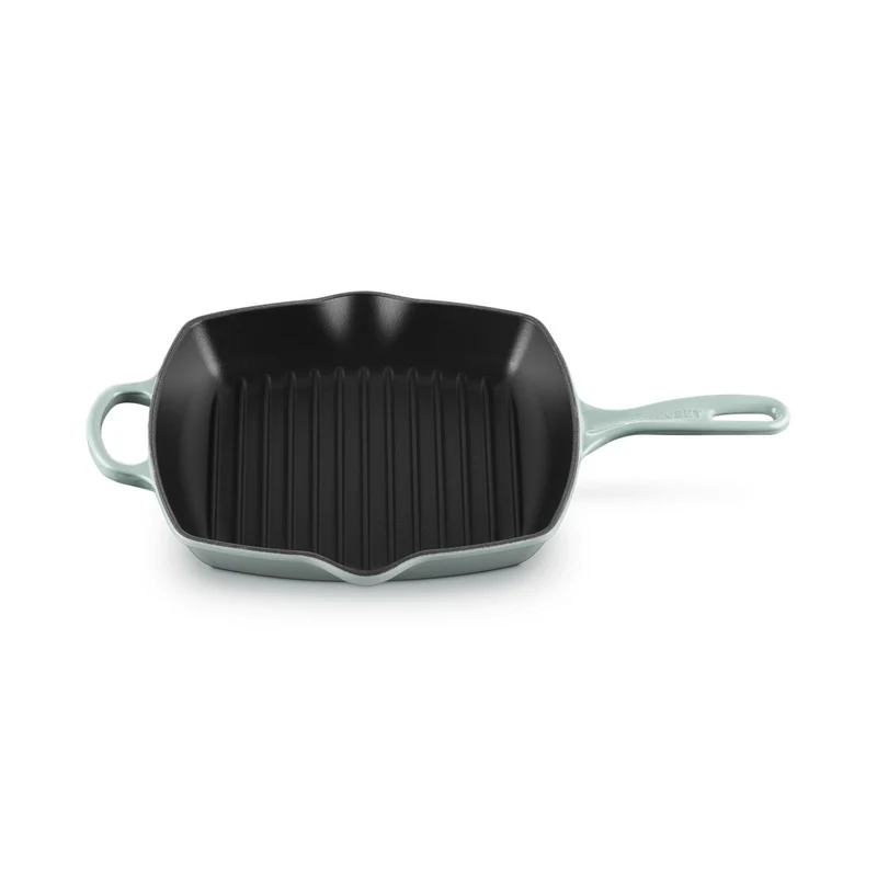 26 cm - Evolution Skillet Bistecchiera Quadrata In Ghisa Vetrificata