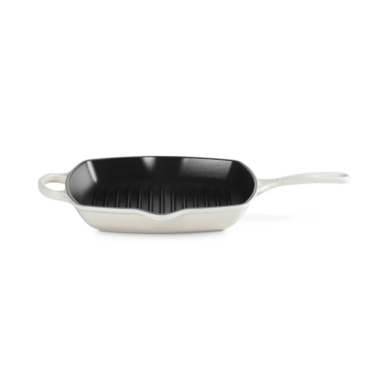 26 cm - Evolution Skillet Bistecchiera Quadrata In Ghisa Vetrificata