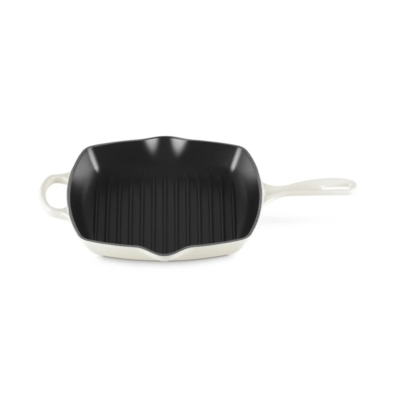 26 cm - Evolution Skillet Bistecchiera Quadrata In Ghisa Vetrificata
