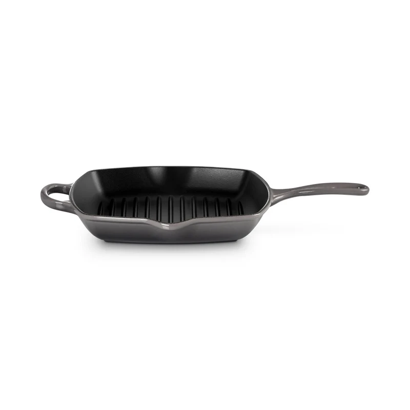26 cm - Evolution Skillet Bistecchiera Quadrata In Ghisa Vetrificata