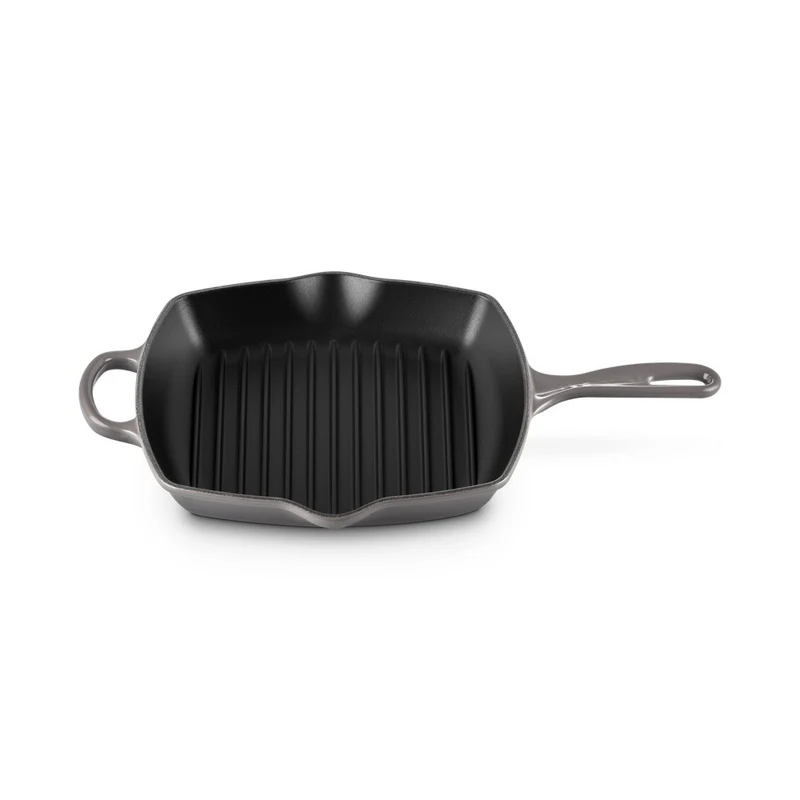 26 cm - Evolution Skillet Bistecchiera Quadrata In Ghisa Vetrificata