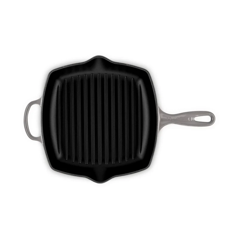 26 cm - Evolution Skillet Bistecchiera Quadrata In Ghisa Vetrificata