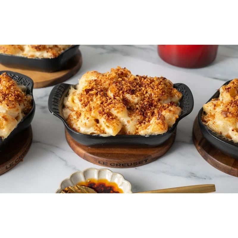 15 cm - Gourmand Mini Pirofila Rettangolare In Ghisa Vetrificata Set 4 Pz