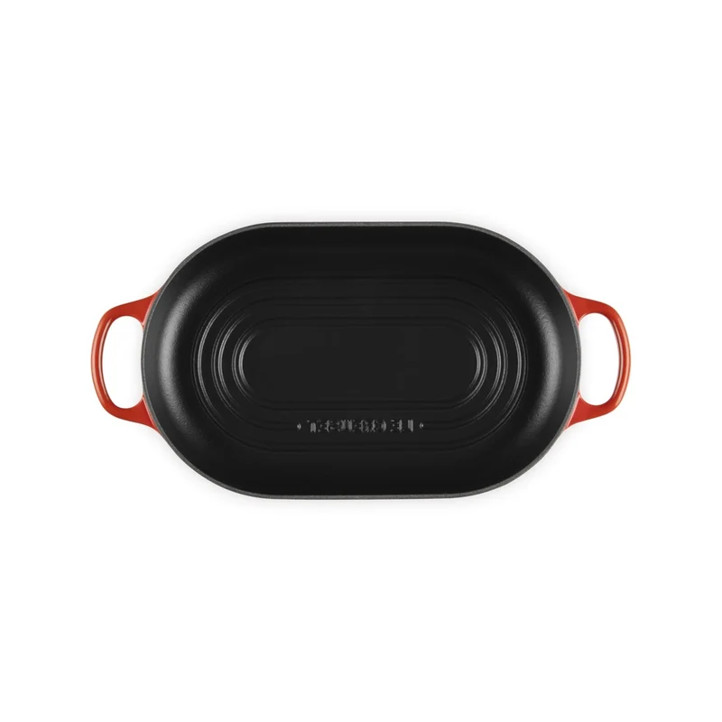 29 cm - Evolution Cocotte Per Pane Ovale In Ghisa Vetrificata