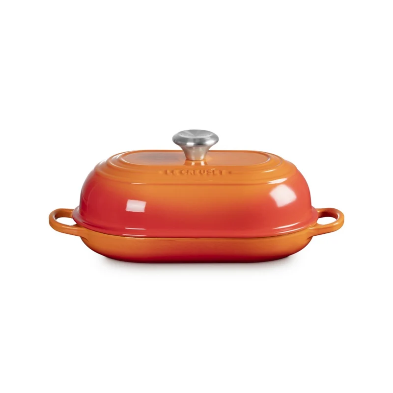 29 cm - Evolution Cocotte Per Pane Ovale In Ghisa Vetrificata
