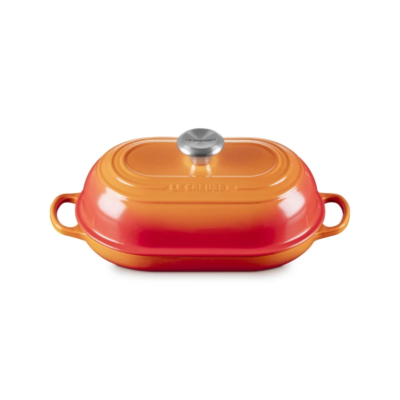 29 cm - Evolution Cocotte Per Pane Ovale In Ghisa Vetrificata
