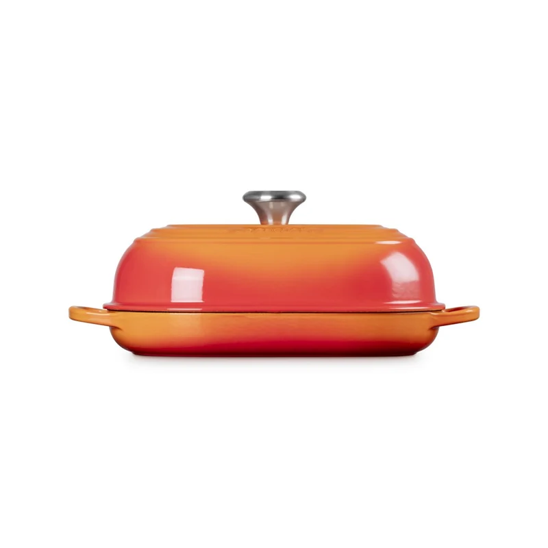 29 cm - Evolution Cocotte Per Pane Ovale In Ghisa Vetrificata