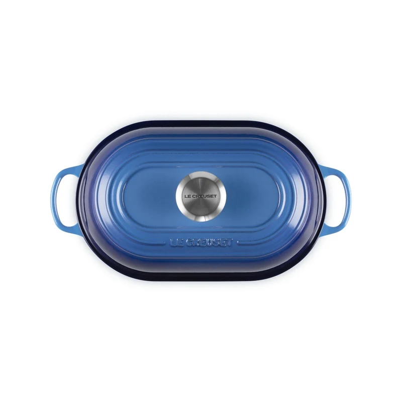 29 cm - Evolution Cocotte Per Pane Ovale In Ghisa Vetrificata