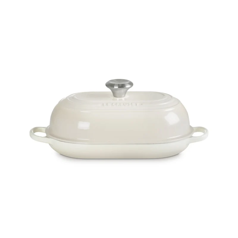 29 cm - Evolution Cocotte Per Pane Ovale In Ghisa Vetrificata
