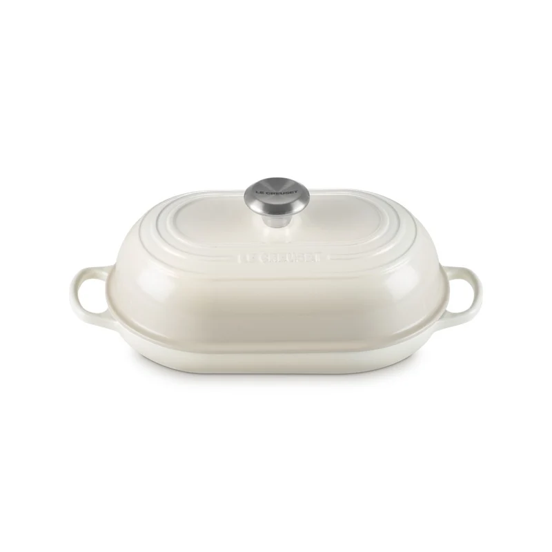 29 cm - Evolution Cocotte Per Pane Ovale In Ghisa Vetrificata