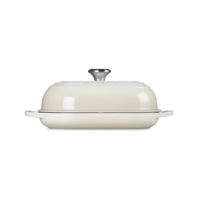 29 cm - Evolution Cocotte Per Pane Ovale In Ghisa Vetrificata