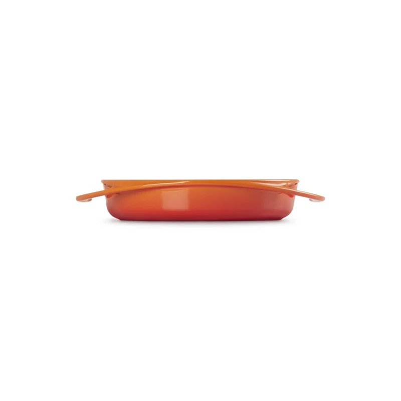 28 cm - Tarte Tatin Tortiera Rotonda In Ghisa Vetrificata