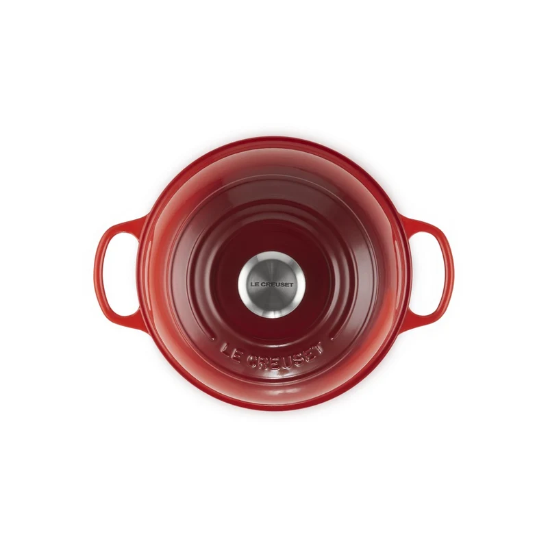 24 cm - Evolution Cocotte Per Pane Rotonda In Ghisa Vetrificata
