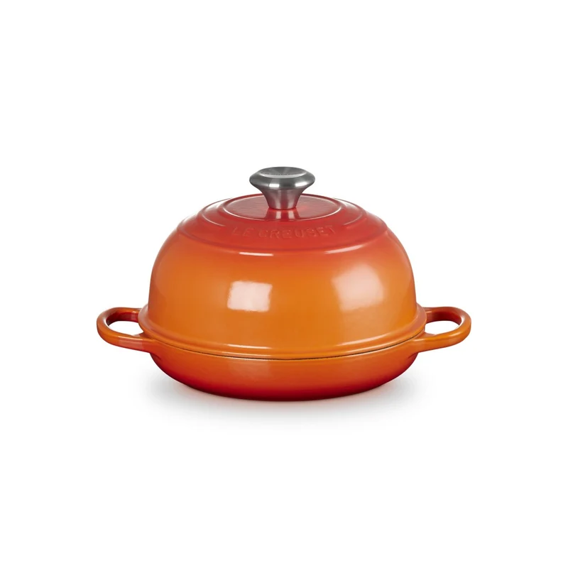 24 cm - Evolution Cocotte Per Pane Rotonda In Ghisa Vetrificata
