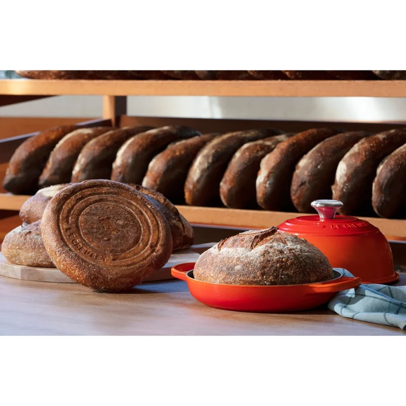 24 cm - Evolution Cocotte Per Pane Rotonda In Ghisa Vetrificata