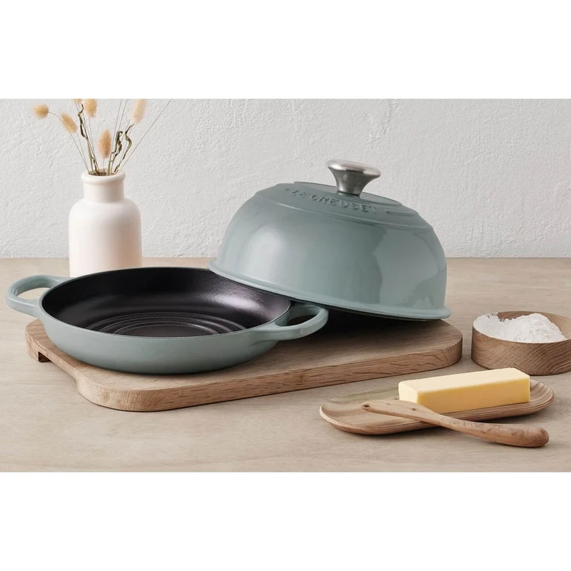 24 cm - Evolution Cocotte Per Pane Rotonda In Ghisa Vetrificata
