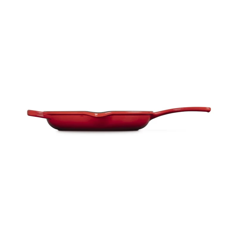 23 cm - Evolution Padella Bassa Doppio Becco In Ghisa Vetrificata