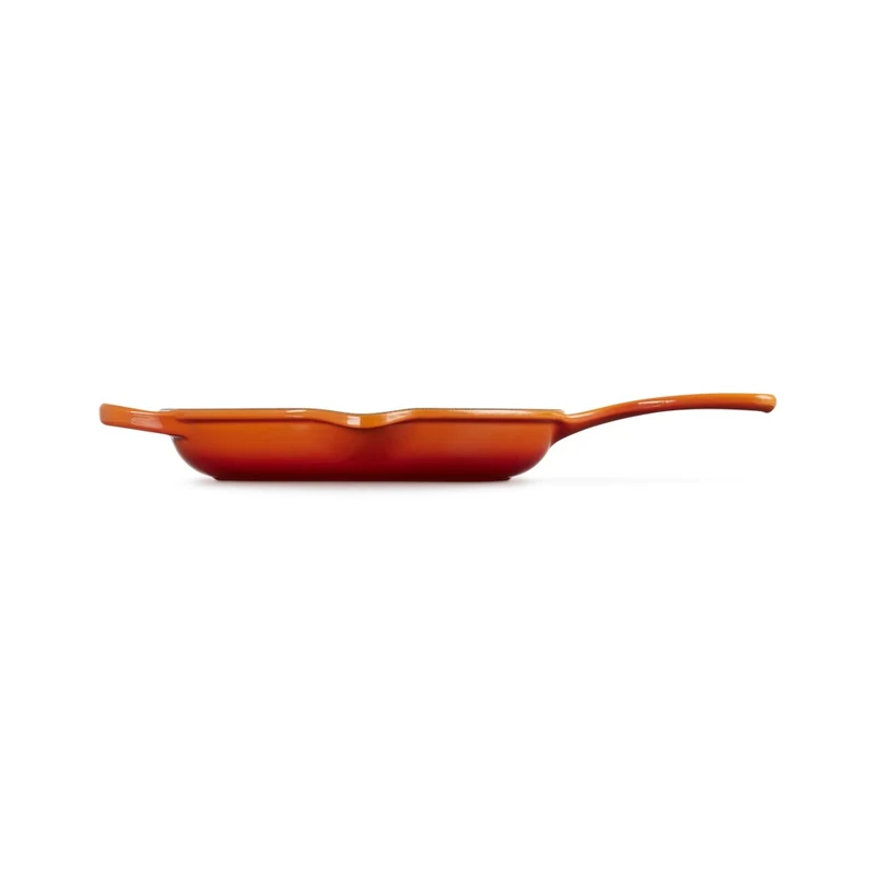 23 cm - Evolution Padella Bassa Doppio Becco In Ghisa Vetrificata