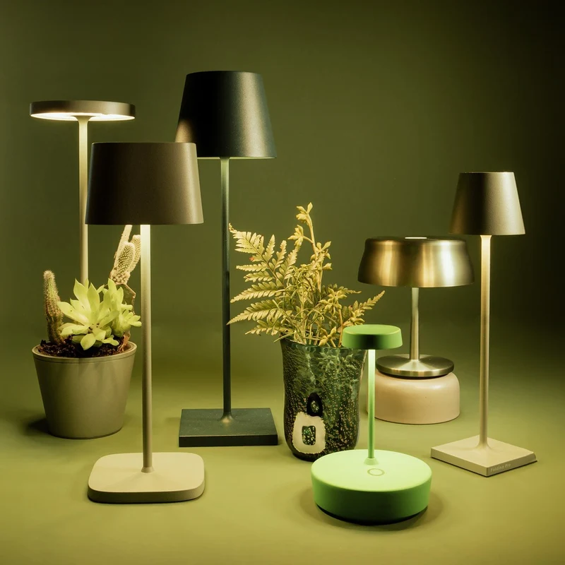 7x27 cm - Poldina Micro Lampada Da Tavolo Dimmerabile