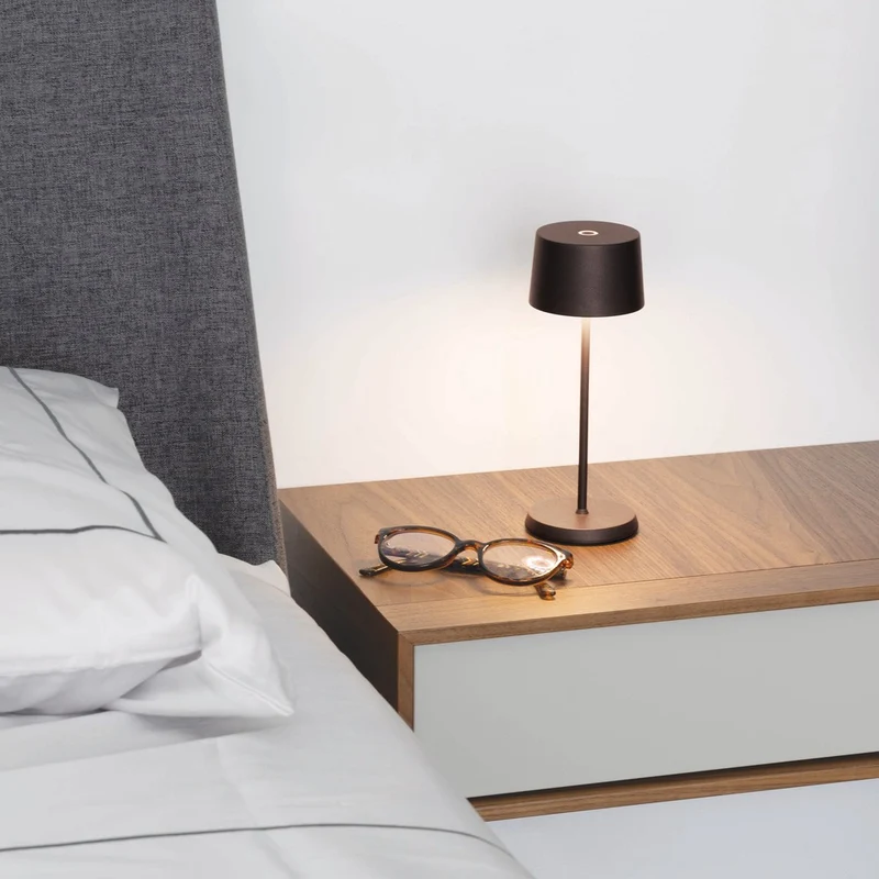 20 cm - Olivia Micro Lampada Da Tavolo Dimmerabile