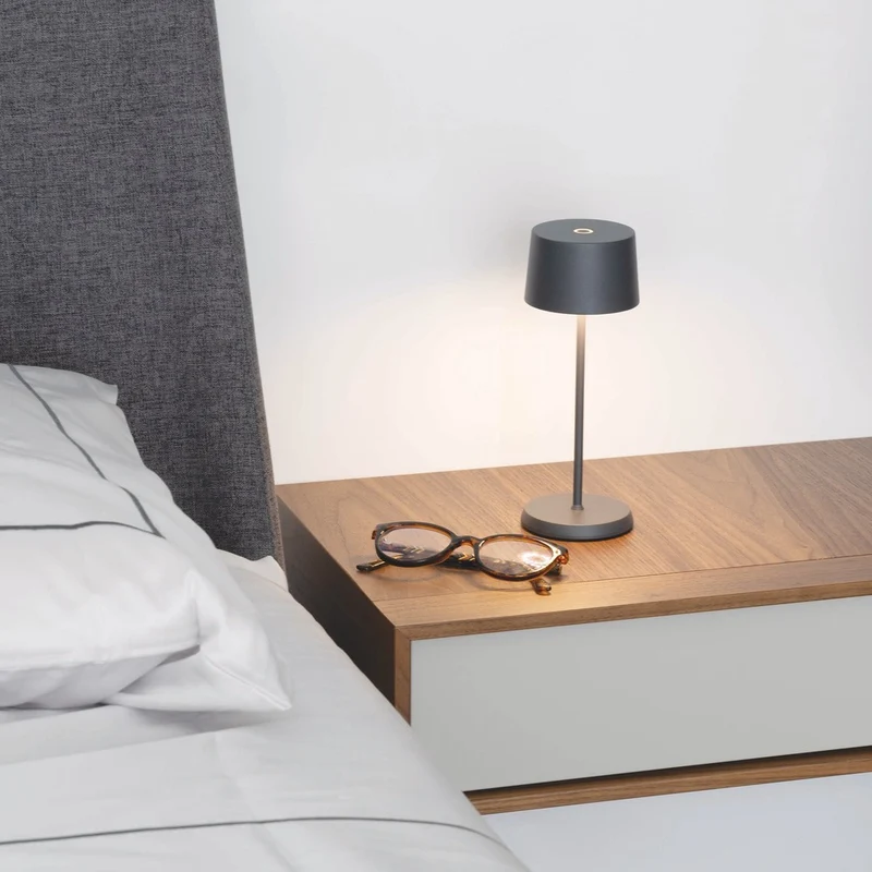20 cm - Olivia Micro Lampada Da Tavolo Dimmerabile
