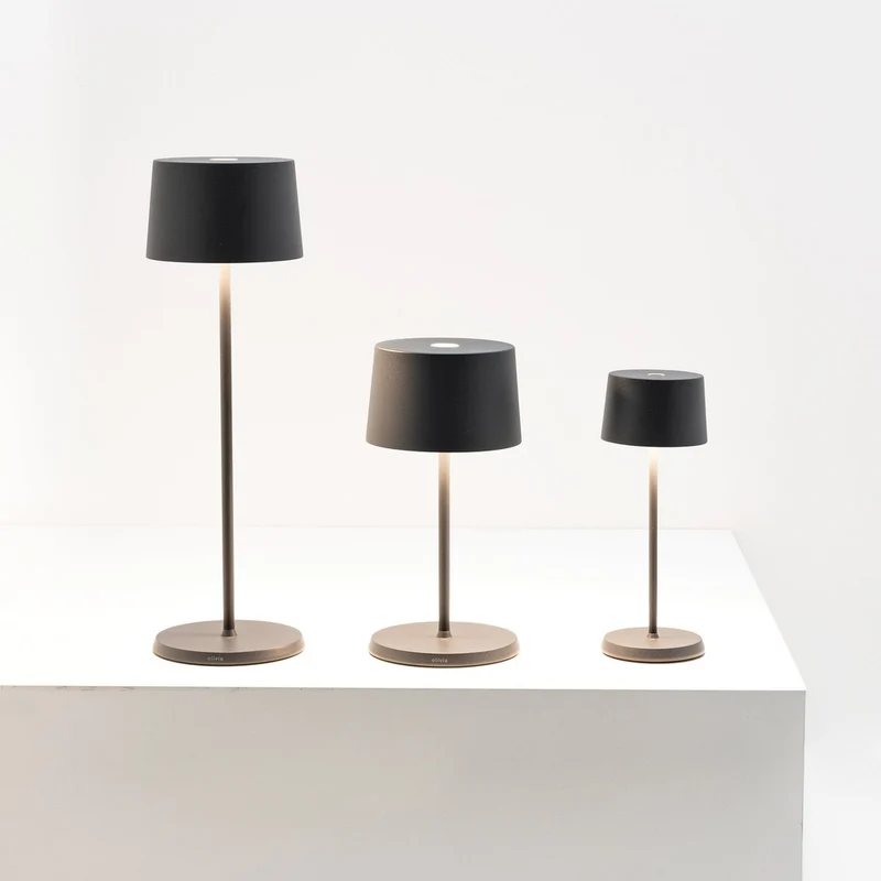 20 cm - Olivia Micro Lampada Da Tavolo Dimmerabile