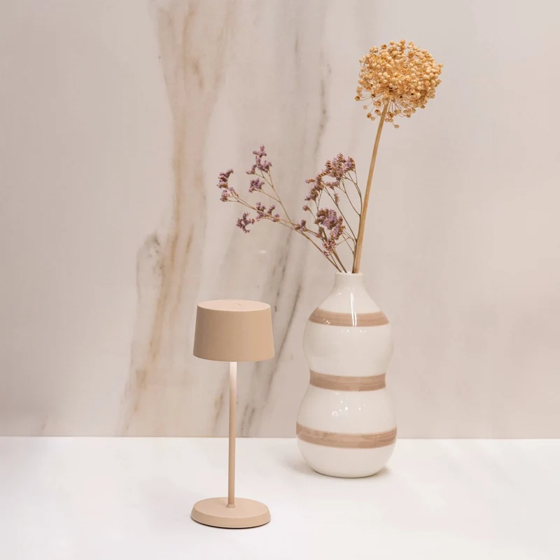20 cm - Olivia Micro Lampada Da Tavolo Dimmerabile
