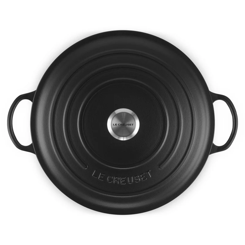 32 cm - Evolution Marmitta Casseruola Rotonda In Ghisa Vetrificata