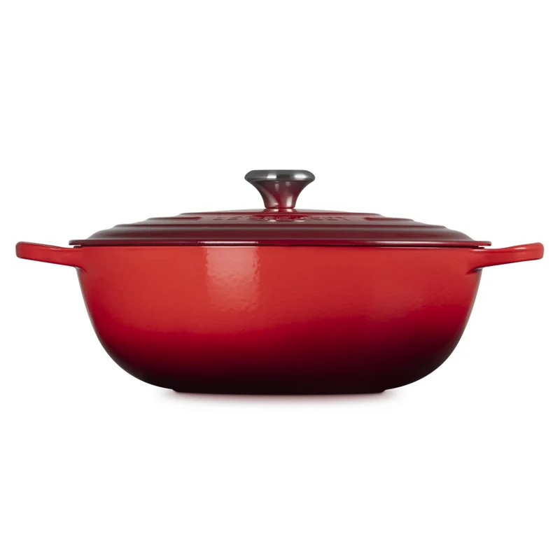 32 cm - Evolution Marmitta Casseruola Rotonda In Ghisa Vetrificata