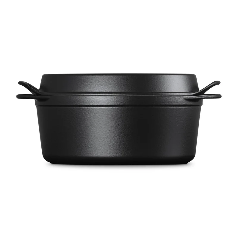 32 cm - Doufeu Casseruola Ovale In Ghisa Vetrificata