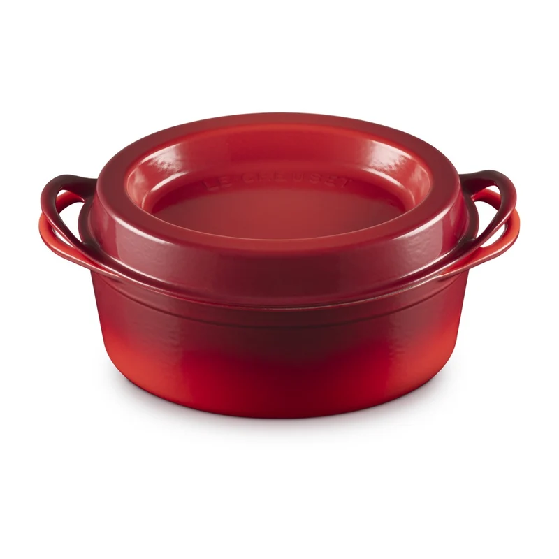 32 cm - Doufeu Casseruola Ovale In Ghisa Vetrificata