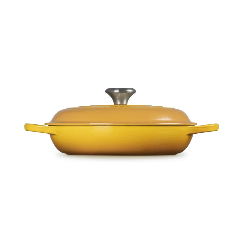 26 cm - Evolution Tegame Basso Rotondo In Ghisa Vetrificata