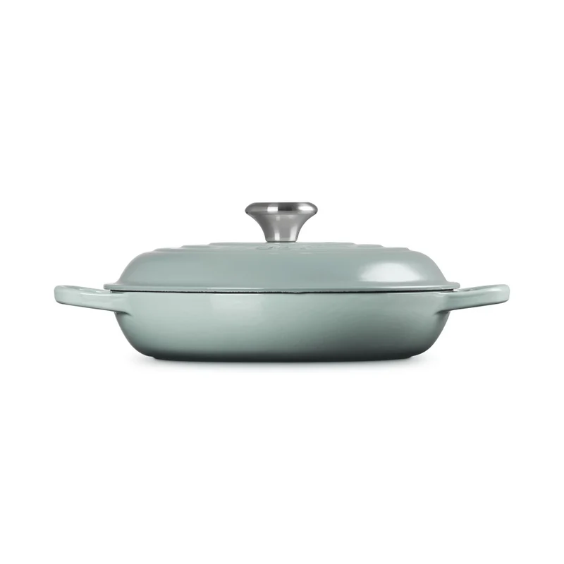 26 cm - Evolution Tegame Basso Rotondo In Ghisa Vetrificata
