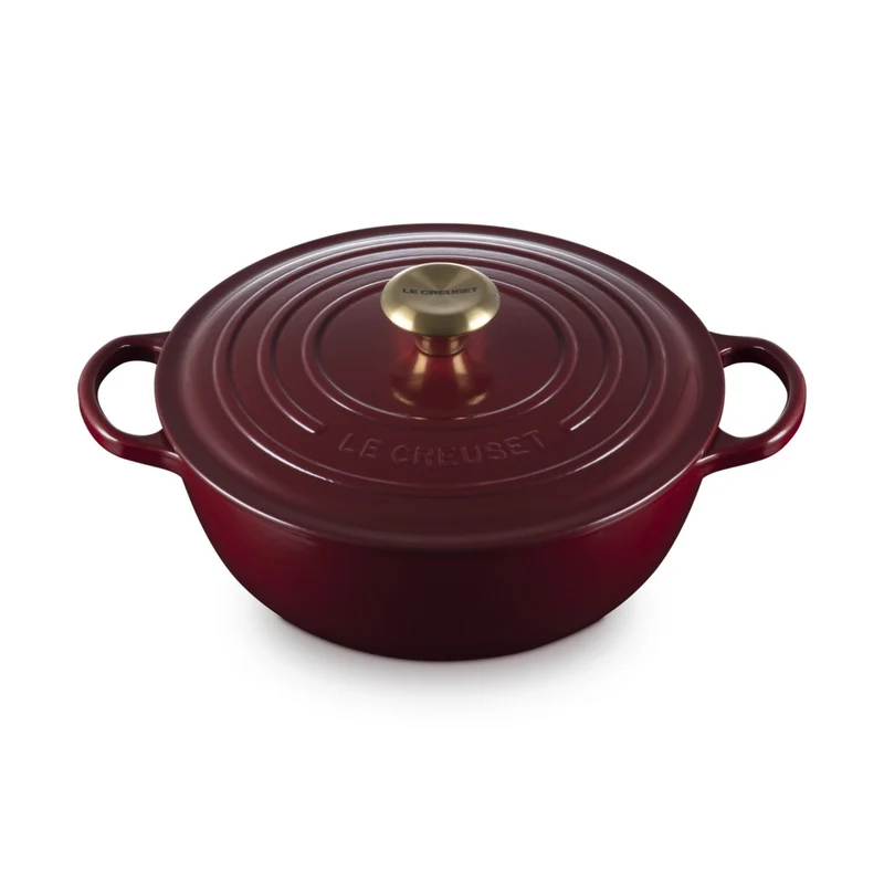 26 cm - Evolution Marmitta Casseruola Rotonda In Ghisa Vetrificata