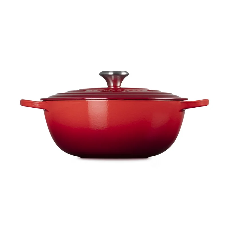 26 cm - Evolution Marmitta Casseruola Rotonda In Ghisa Vetrificata