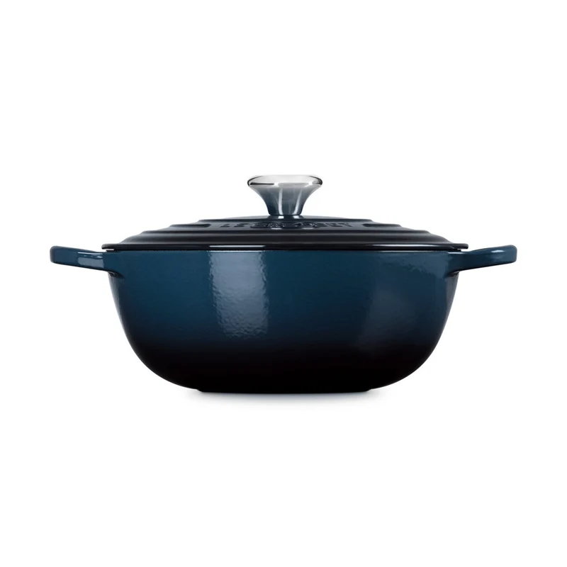 26 cm - Evolution Marmitta Casseruola Rotonda In Ghisa Vetrificata