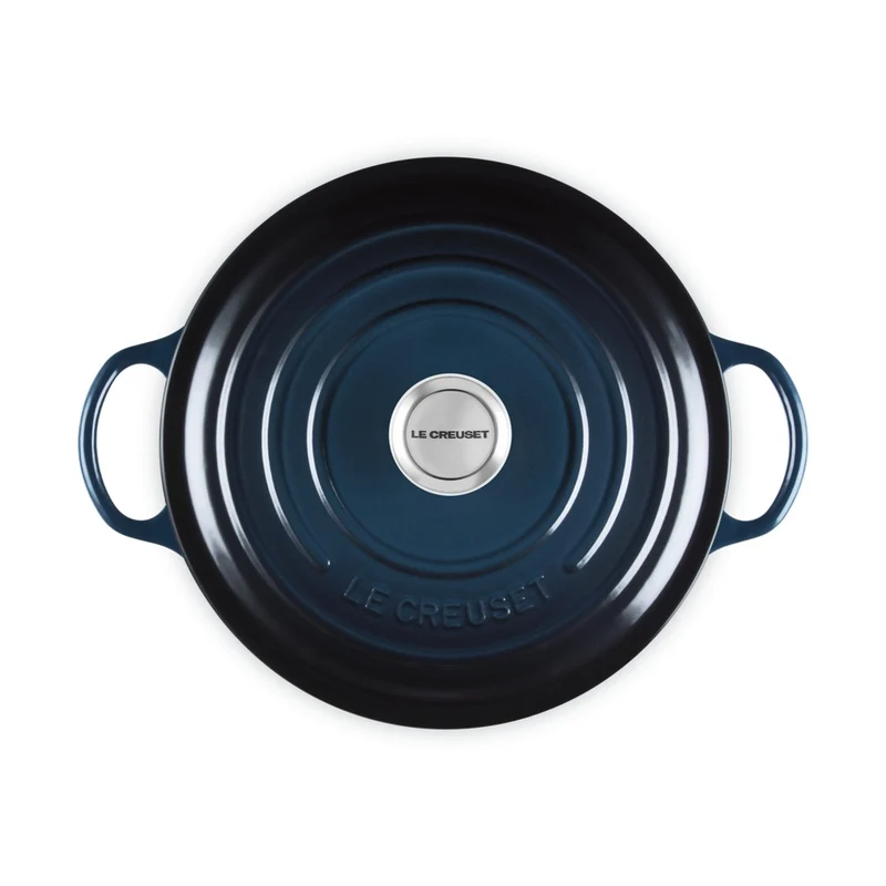 26 cm - Evolution Marmitta Casseruola Rotonda In Ghisa Vetrificata
