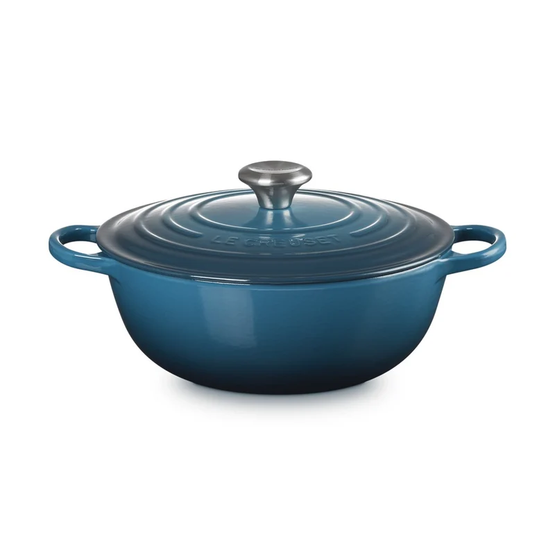 26 cm - Evolution Marmitta Casseruola Rotonda In Ghisa Vetrificata