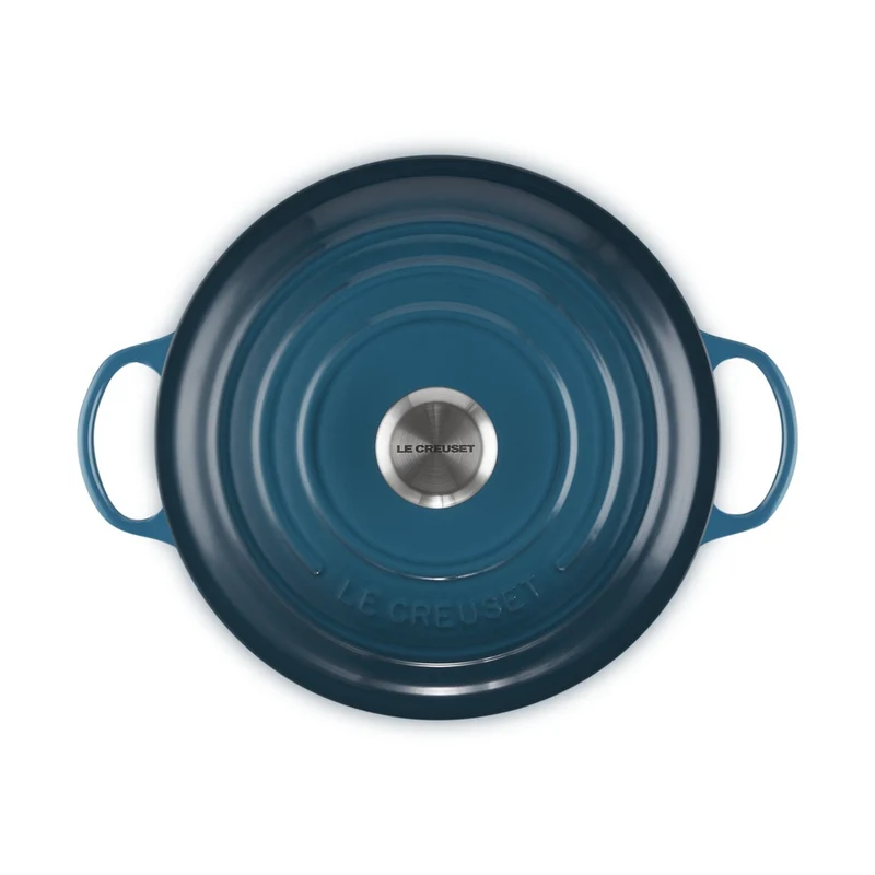 26 cm - Evolution Marmitta Casseruola Rotonda In Ghisa Vetrificata