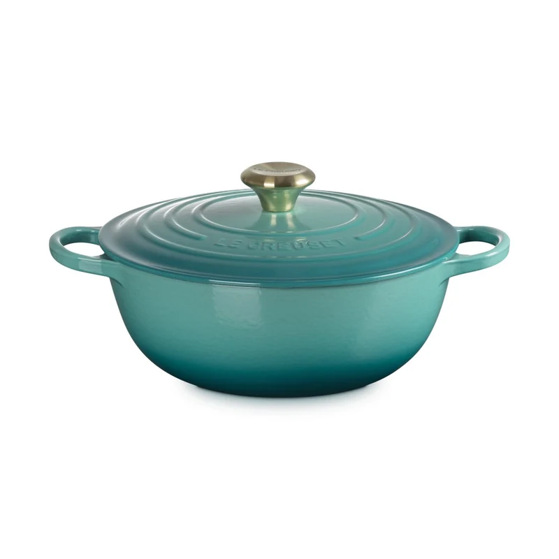 26 cm - Evolution Marmitta Casseruola Rotonda In Ghisa Vetrificata