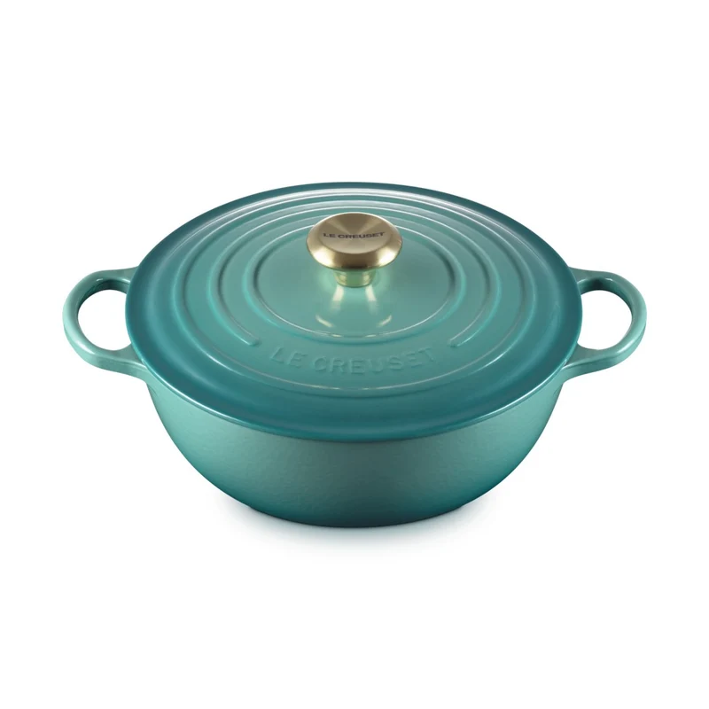 26 cm - Evolution Marmitta Casseruola Rotonda In Ghisa Vetrificata