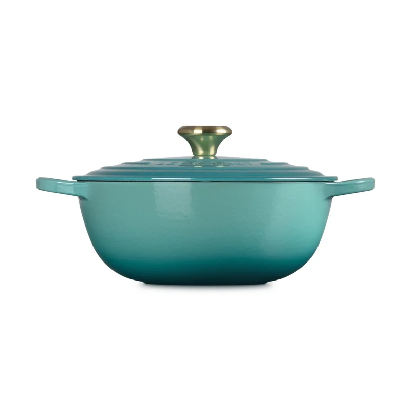 26 cm - Evolution Marmitta Casseruola Rotonda In Ghisa Vetrificata