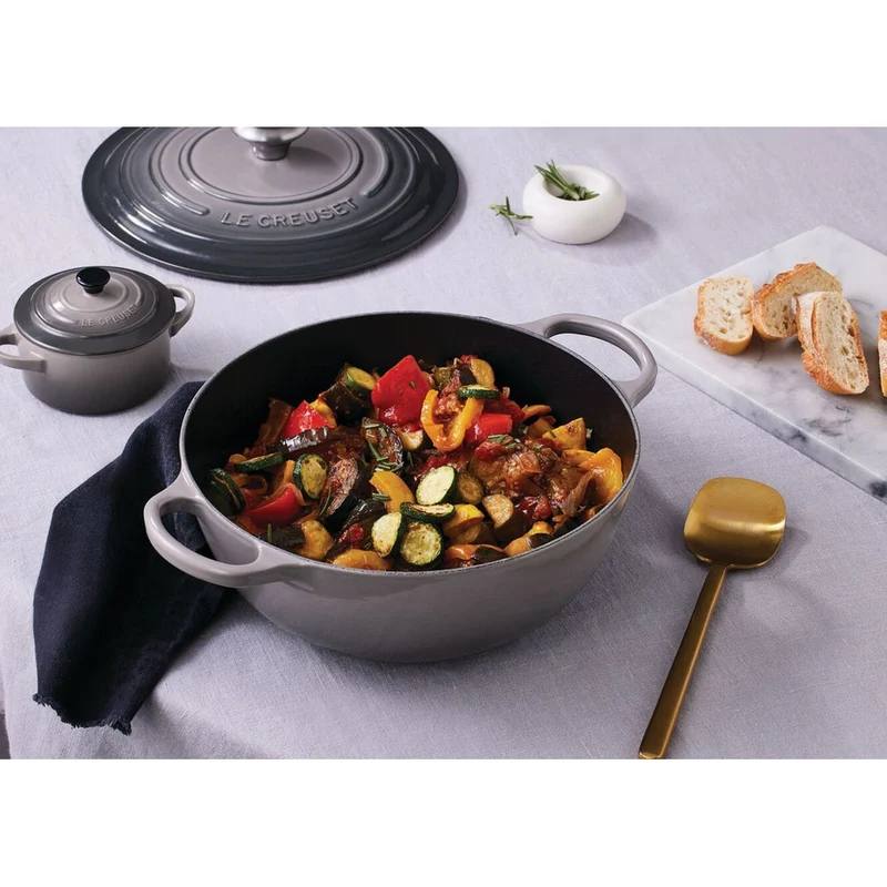 26 cm - Evolution Marmitta Casseruola Rotonda In Ghisa Vetrificata