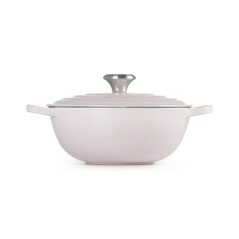 24 cm - Evolution Marmitta Casseruola Rotonda In Ghisa Vetrificata