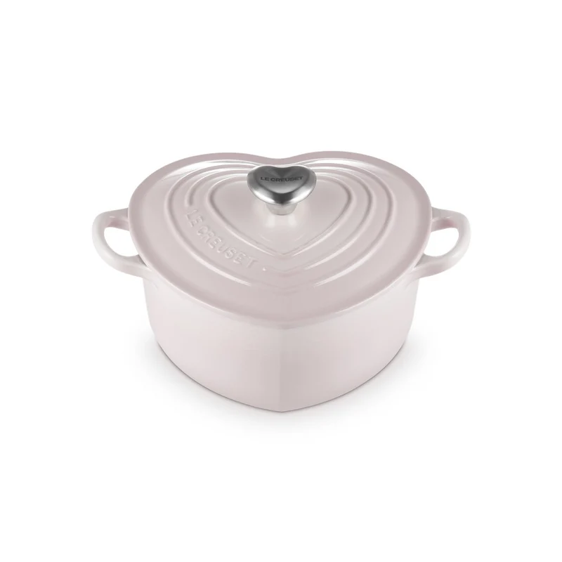 20 cm - Tradition Cuore Casseruola In Ghisa Vetrificata