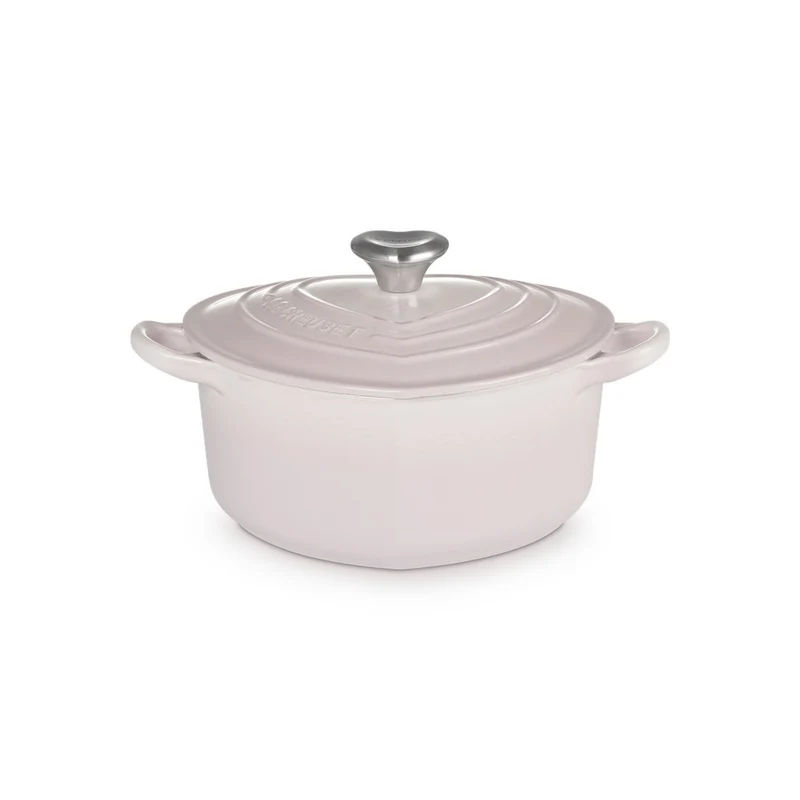 20 cm - Tradition Cuore Casseruola In Ghisa Vetrificata