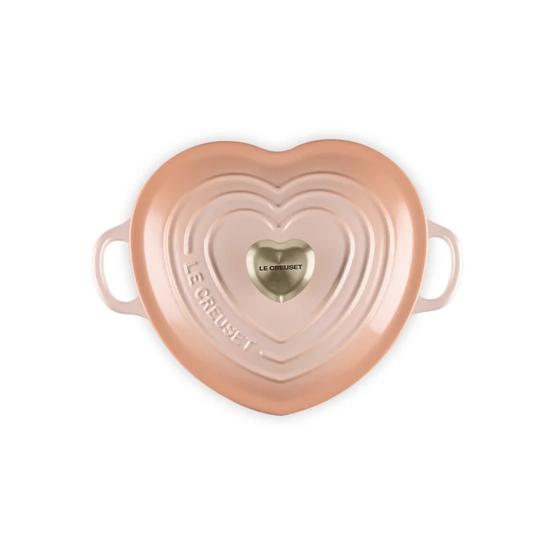 20 cm - Tradition Cuore Casseruola In Ghisa Vetrificata