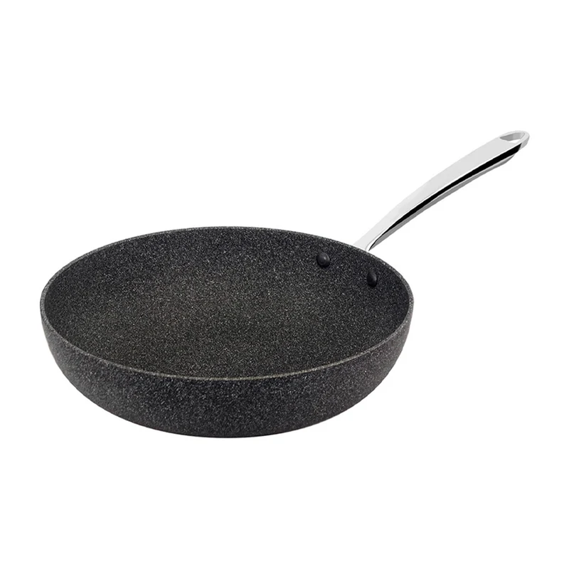 Sharkskin 3mm Padella Alta Svasata Antiaderente Con Manico 1907 Inox