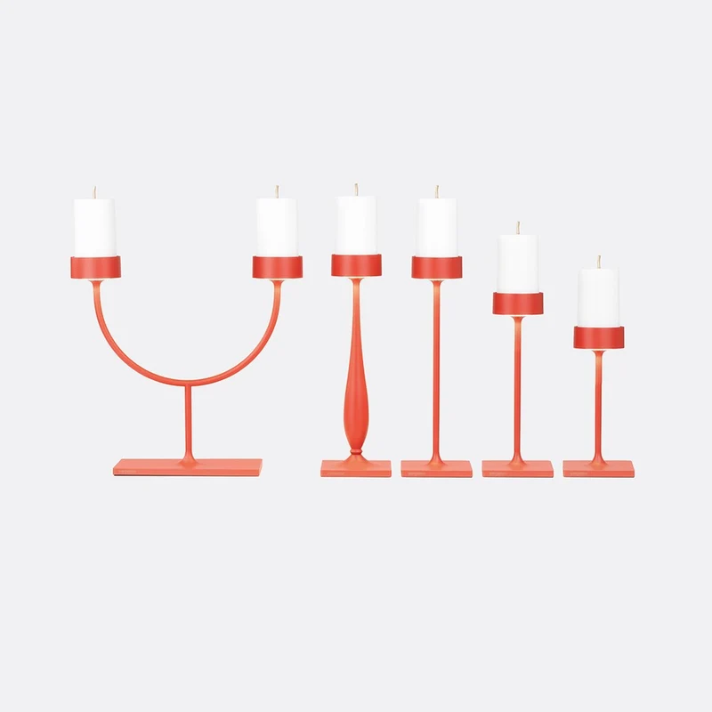 8.7 x H.25.6 cm - Perpetua Mini Lampada Da Tavolo Dimmerabile In Alluminio